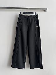 Colestore Prada Black Wide-leg Trousers - 1