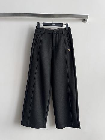 Colestore Prada Black Wide-leg Trousers