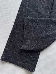 Colestore Chanel Trousers Glittered Tweed, Black  - 2