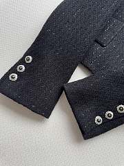Colestore Chanel Jacket - Glittered Wool Tweed, Black - 6