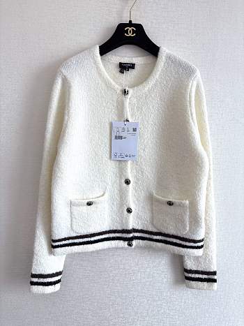 Colestore  Chanel Cardigan Cashmere & alpaca, white 
