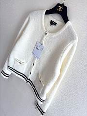 Colestore  Chanel Cardigan Cashmere & alpaca, white  - 5