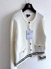 Colestore  Chanel Cardigan Cashmere & alpaca, white  - 3