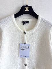 Colestore  Chanel Cardigan Cashmere & alpaca, white  - 2