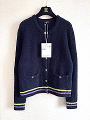 Colestore  Chanel Cardigan Cashmere & alpaca, Navy - 1