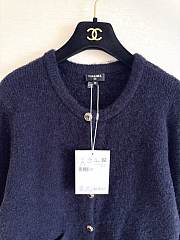 Colestore  Chanel Cardigan Cashmere & alpaca, Navy - 5