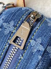 Colestore Louis Vuitton Vivienne Backpack Other Monogram Canvas Blue Denim 13 × 28 × 7 cm - 6