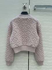 Colestore Louis Vuitton Monogram Toweling Cardigan Light Pink - 6