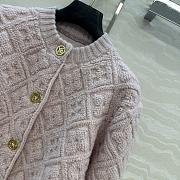 Colestore Louis Vuitton Monogram Toweling Cardigan Light Pink - 4