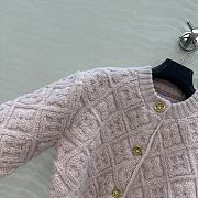 Colestore Louis Vuitton Monogram Toweling Cardigan Light Pink - 3