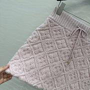 Colestore Louis Vuitton Monogram Toweling Mini Skirt Light Pink - 5