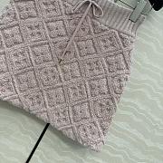 Colestore Louis Vuitton Monogram Toweling Mini Skirt Light Pink - 2
