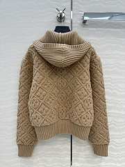 Colestore  Louis Vuitton Monogram Toweling Zip-Up Hoodie  Beige - 5