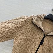 Colestore  Louis Vuitton Monogram Toweling Zip-Up Hoodie  Beige - 4