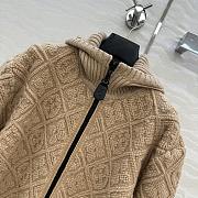 Colestore  Louis Vuitton Monogram Toweling Zip-Up Hoodie  Beige - 2
