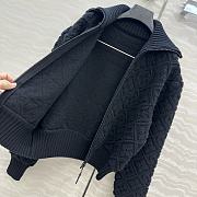 Colestore  Louis Vuitton Monogram Toweling Zip-Up Hoodie Black - 4