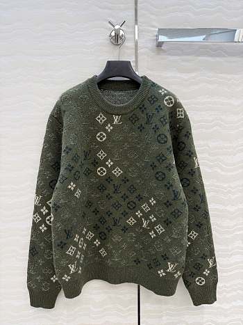 Colestore  Louis Vuitton Monogram Pullover Green