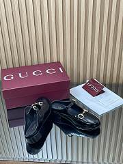 Colestore Gucci Women's Mary Jane Mule with Horsebit in Black Patent - 4
