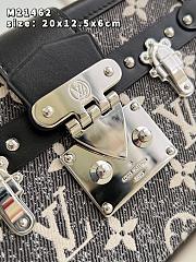 Colestore Louis Vuitton Petite Malle Bag Grey M21462 20 x 12.5 x 6 cm - 6