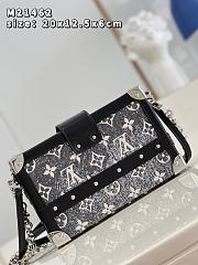 Colestore Louis Vuitton Petite Malle Bag Grey M21462 20 x 12.5 x 6 cm - 2