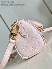 Colestore Louis Vuitton Nano Speedy Monogram Empreinte Light Pink M27107 16 x 7.5 x 10cm - 6