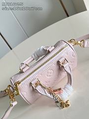 Colestore Louis Vuitton Nano Speedy Monogram Empreinte Light Pink M27107 16 x 7.5 x 10cm - 5