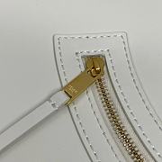 Colestore Celine Flat Cabas New Luggage In Glossy Calfskin White 44.5x31.5x0.5cm - 6