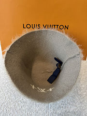 Colestore Louis Vuitton LV Fluffy Hat Gray  - 6