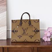 Colestore Louis Vuitton OnTheGo Voyage Monogram Reverse Brown M46823 43x33x18.5cm - 1