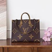 Colestore Louis Vuitton OnTheGo Voyage Monogram Reverse Brown M46823 43x33x18.5cm - 3
