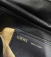 Colestore Loewe Leather Paseo Satchel Bag In Black 25x17x8cm - 6