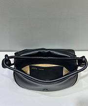 Colestore Loewe Leather Paseo Satchel Bag In Black 25x17x8cm - 4