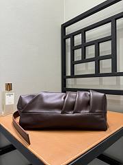 Colestore Loewe Draped Tote in Mellow Nappa Lambskin Brown 29x13x30cm - 2