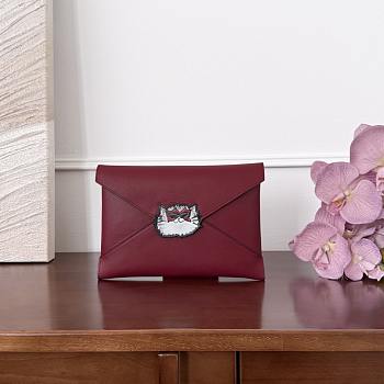 Colestore Louis Vuitton Travels with Grace Coddington Kirigami Pochette Red 11.5x0.5x15.5cm