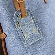 Colestore Louis Vuitton Carry All PM Blue Denim 29x24x12cm - 2