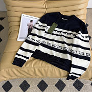 Colestore Gucci Knit Crewneck Long Sleeve Sweater - 4