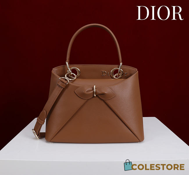 Colestore Dior Cigale Bag Camel 28x10x22cm - 1