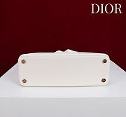Colestore Dior Cigale Bag White 28x10x22cm - 5