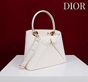Colestore Dior Cigale Bag White 28x10x22cm - 4