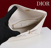 Colestore Dior Cigale Bag White 28x10x22cm - 3