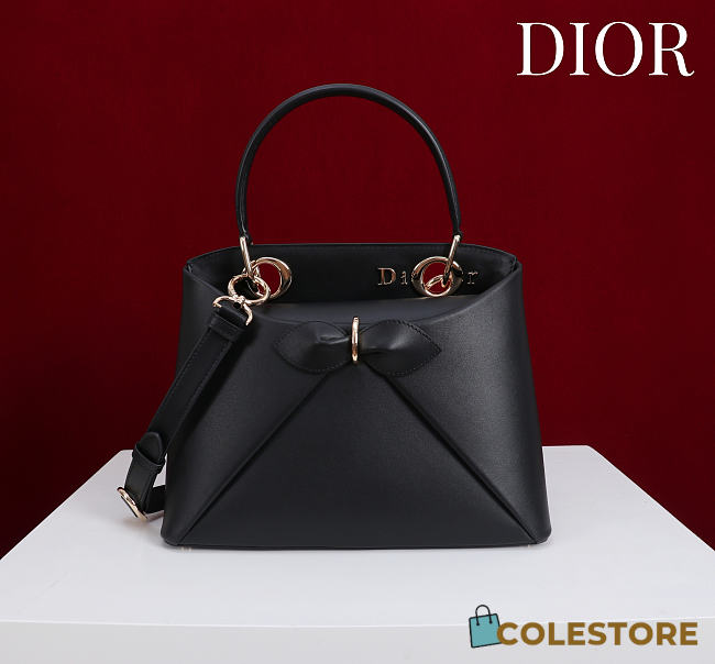 Colestore Dior Cigale Bag Black 28x10x22cm - 1