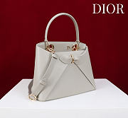 Colestore Dior Cigale Bag Gray 28x10x22cm - 6