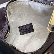 Colestore Gucci Ophidia Mini Bag Dark Brown Suede 18.5x11x11cm - 2