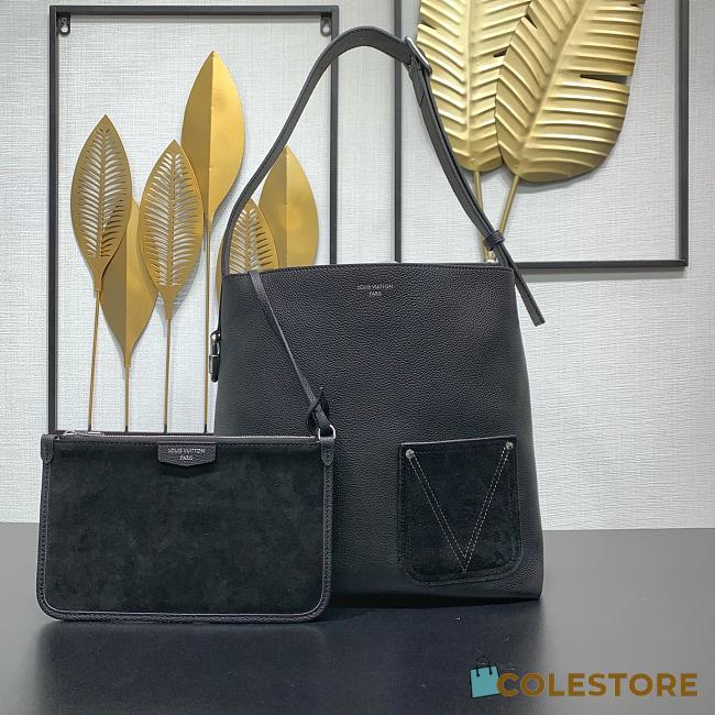 Colestore  Louis Vuitton Verso Hobo H38 Black 33 x 15.5 x 30cm - 1