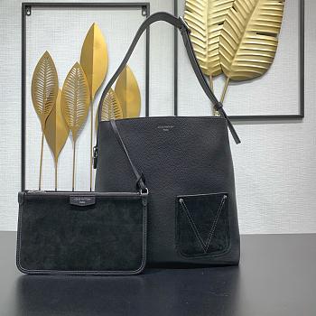 Colestore  Louis Vuitton Verso Hobo H38 Black 33 x 15.5 x 30cm
