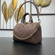 Colestore Louis Vuitton Speedy Bandoulière 25 Calfskin Leather in Brown 18 x 13 x 25cm - 2