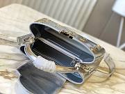 Colestore Louis Vuitton Capucines BB Features a Metallic Silver 27x18x9cm - 4