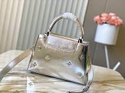Colestore Louis Vuitton Capucines BB Features a Metallic Silver 27x18x9cm - 2