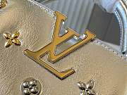 Colestore Louis Vuitton Capucines Mini Features a Metallic Silver 21x14x8cm - 6