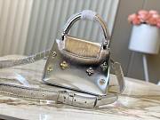Colestore Louis Vuitton Capucines Mini Features a Metallic Silver 21x14x8cm - 3